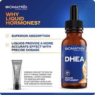 Foto 5 | Suplemento Hormonal Líquido De Dhea Biomatrix 30 Ml 1200 Mg En Total - Venta Internacional