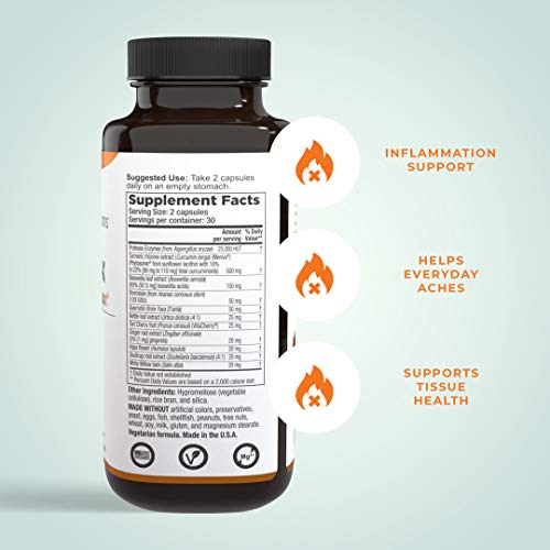 Foto 3 pulgar | Suplemento Lifeseasons Inflamma-x Antiinflamatorio 60 Cápsulas - Venta Internacional