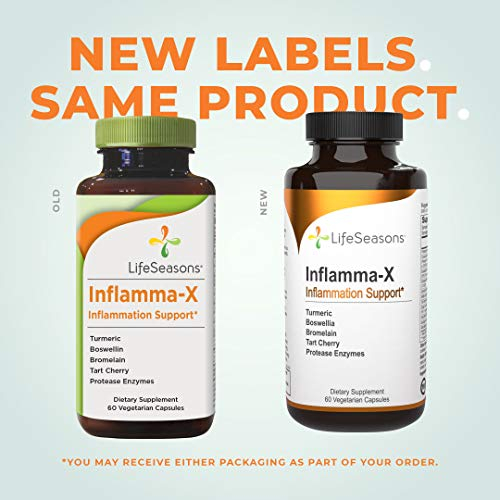 Foto 8 pulgar | Suplemento Lifeseasons Inflamma-x Antiinflamatorio 60 Cápsulas - Venta Internacional