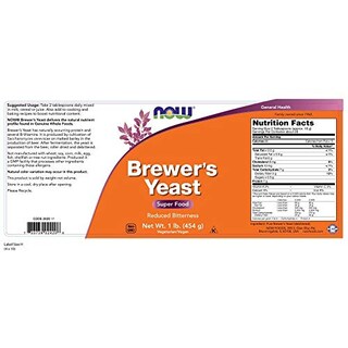Foto 2 | Brewer's Yeast Now Foods 0,45 Kg Paquete De 2 - Venta Internacional