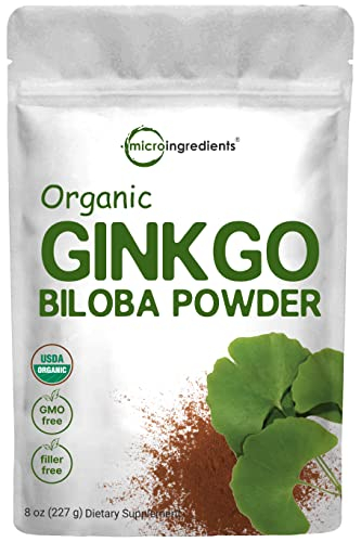 Foto 2 pulgar | Polvo de Ginkgo Biloba Orgánico en Microingredientes  240 ml - Venta Internacional