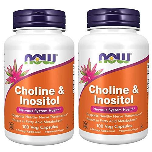 Foto 2 pulgar | Supplement Now Foods, Colina E Inositol 500 Mg, 100 Cápsulas - Venta Internacional