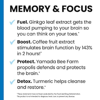 Foto 3 | Suplementos Life Seasons Neuroq Memory & Focus 60 Cápsulas - Venta Internacional