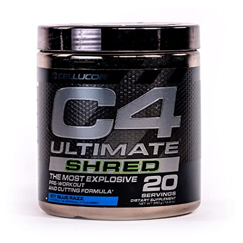 Foto 8 pulgar | Polvo Preentrenamiento Cellucor C4 Ultimate Shred, 20 Porciones - Venta Internacional