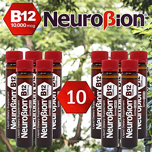 Foto 3 pulgar | Viales de Vitamina B12 Neurobion Extra Forte de 10 000 Mcg 10 Unidades - Venta Internacional