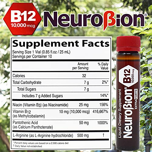Foto 4 pulgar | Viales de Vitamina B12 Neurobion Extra Forte de 10 000 Mcg 10 Unidades - Venta Internacional