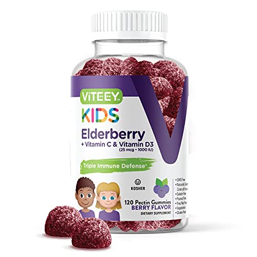 Foto 1 | Gomitas de Saúco Negro Viteey Sambucus para Niño - Venta Internacional.
