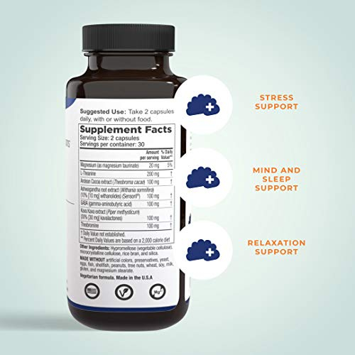 Foto 2 | Suplemento Lifeseasons Anxie-t Herbal Stress Relief 60 Cápsulas - Venta Internacional