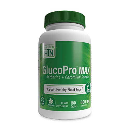 Suplemento Health Thru Nutrition Glucopro Max 180 Comprimidos - Venta Internacional