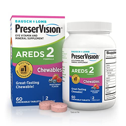 Foto 2 pulgar | Suplemento de Vitaminas y Minerales para Ojos Preservision Areds 2 60 Tabletas - Venta Internacional