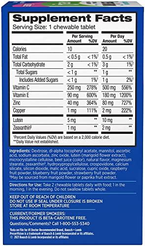 Foto 4 pulgar | Suplemento de Vitaminas y Minerales para Ojos Preservision Areds 2 60 Tabletas - Venta Internacional