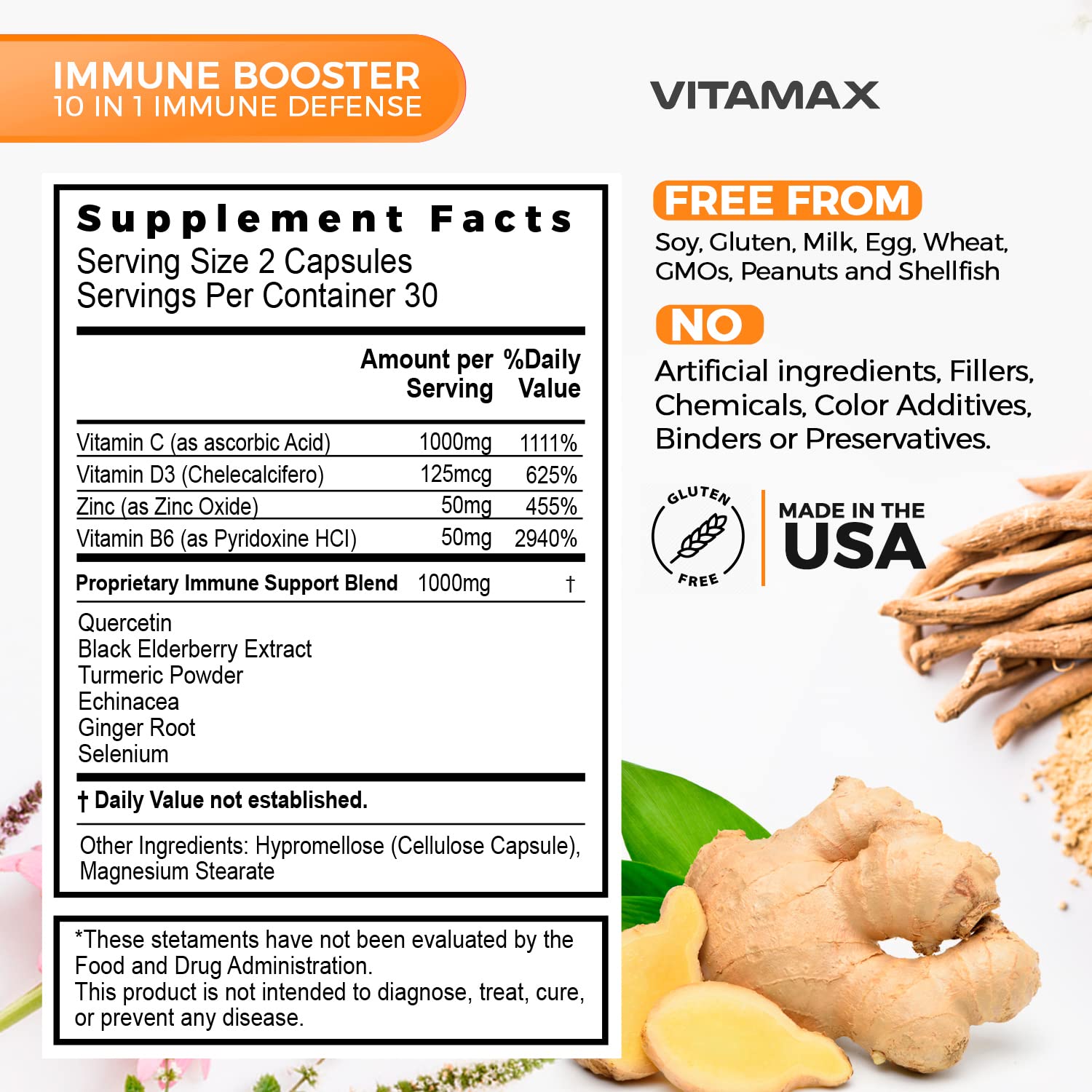 Foto 2 | Complemente Vitamax para el Sistema Inmunitario con Saúco D3 - Venta Internacional