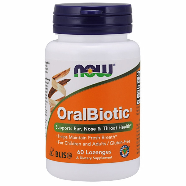 Foto 2 pulgar | 60 Pastillas Oralbiotic Blis K12 de Supplement Now Foods - Venta Internacional