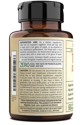 Foto 2 pulgar | Suplemento Vimerson Health: cúrcuma, curcumina y ashwagandha - Venta Internacional