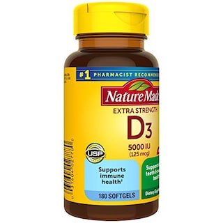 Foto 6 | Venta Internacional - Vitamina D3 Nature Made Extra Strength 5000 Ui 180 Cápsulas Blandas