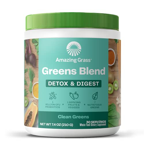 Foto 5 pulgar | Suplemento Amazing Grass Greens Blend Detox & Digest 30s - Venta Internacional
