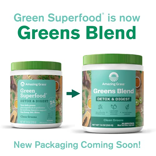 Foto 6 pulgar | Suplemento Amazing Grass Greens Blend Detox & Digest 30s - Venta Internacional