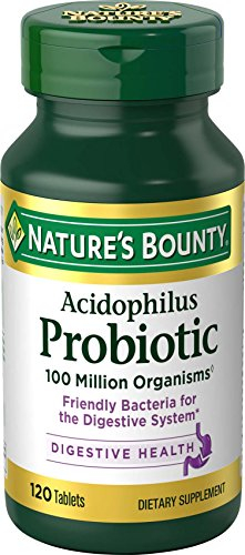 Foto 2 pulgar | Suplemento Nature's Bounty Probiotic Acidophilus 3 Frascos con 120 Comprimidos C/U - Venta Internacional