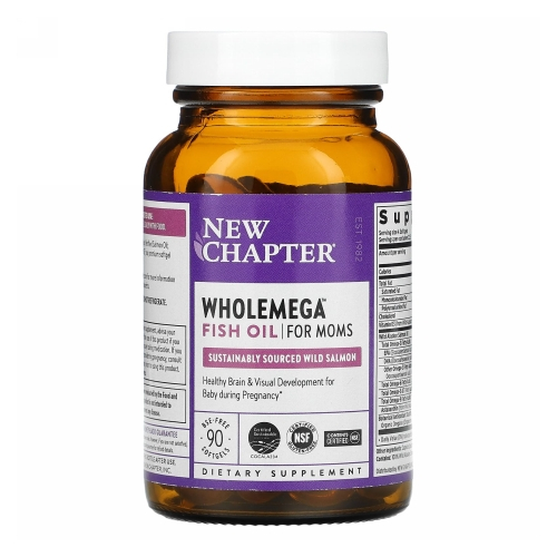Foto 1 | Suplemento New Chapter Wholemega Prenatal 90 Cápsulas Blandas X4 - Venta Internacional
