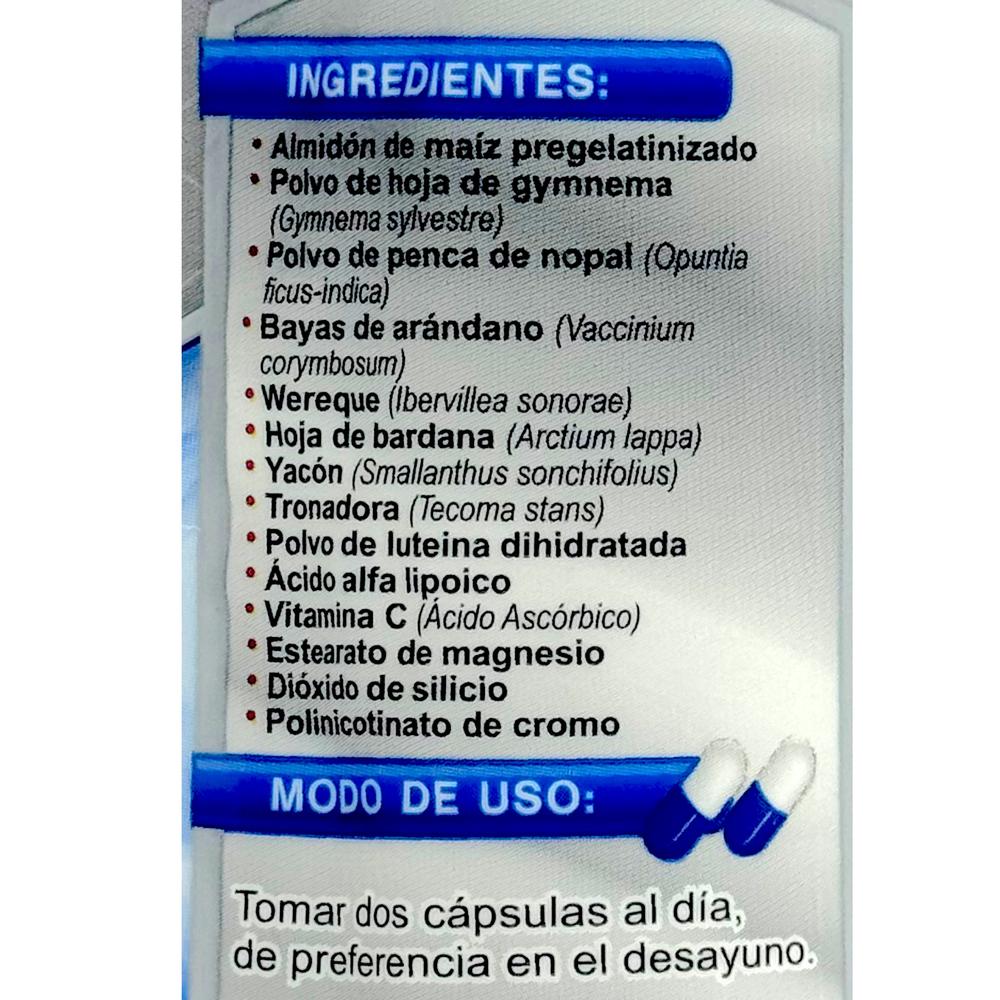 Foto 3 pulgar | Suplemento de Neem Nopal y Wereke en cápsulas de Supra Natura 72 unidades