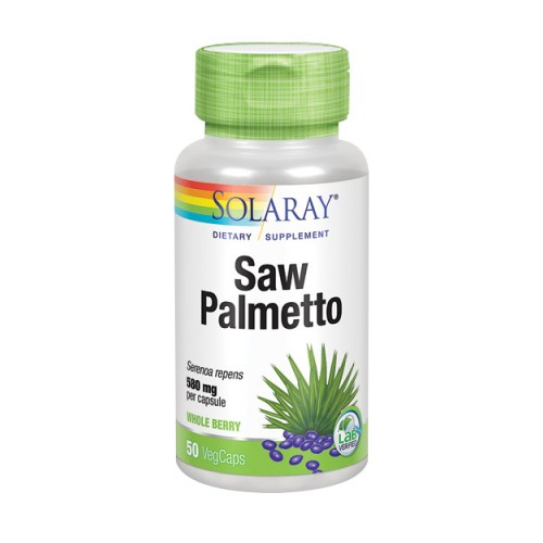 Foto 2 pulgar | Suplemento Solaray Saw Palmetto 50 Cápsulas -Paquete de 4 - Venta Internacional