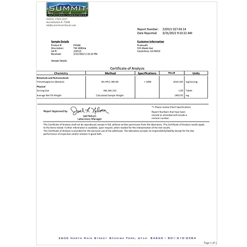 Foto 3 | Suplemento Prohealth Longevity Tmg Pro 120 Tabletas- Venta Internacional