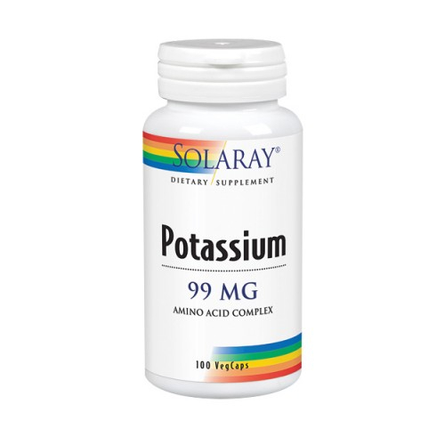 Foto 2 pulgar | Suplemento Solaray Potassium 99 Mg 100 Cápsulas (paquete de 4) - Venta Internacional