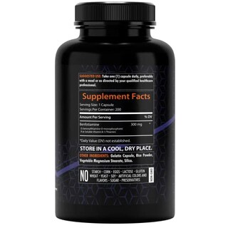 Foto 2 | Suplemento Healthfare Benfotiamina 300 Mg 200 Cápsulas - Venta Internacional
