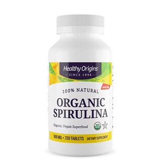 Foto 1 | Suplemento Tabletas de Espirulina Healthy Origins 500 Mg 720 Unidades - Venta Internacional