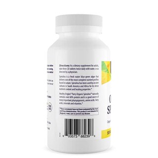 Foto 6 | Suplemento Tabletas de Espirulina Healthy Origins 500 Mg 720 Unidades - Venta Internacional