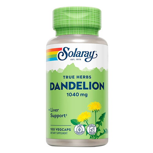 Foto 2 pulgar | Suplemento Solaray Dandelion 100 Cápsulas paquete de 4 - Venta Internacional