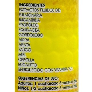 Foto 2 | Jarabe de Miel con Extractos Herbales 240 ml Supra Natura
