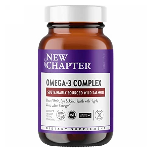 Foto 2 pulgar | Suplemento New Chapter Omega-3 Complex 30 Cápsulas Blandas X 4 - Venta Internacional