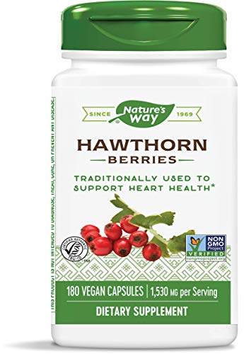 Suplemento de Bayas de Espino Blanco Nature's Way 180 Cápsulas - Venta Internacional