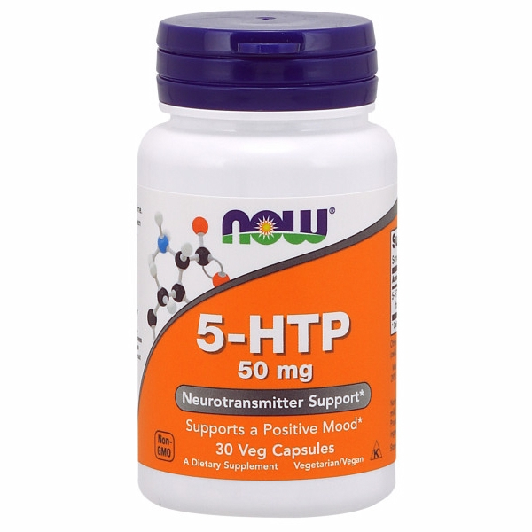 Foto 2 pulgar | Supplement Now Foods 5-htp 50 Mg 30 Cápsulas Vegetarianas paquete de 6 - Venta Internacional