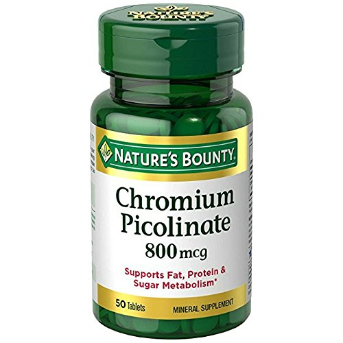 Foto 2 pulgar | Suplemento Nature's Bounty Mega Picolinato De Cromo 800 Mcg - Venta Internacional