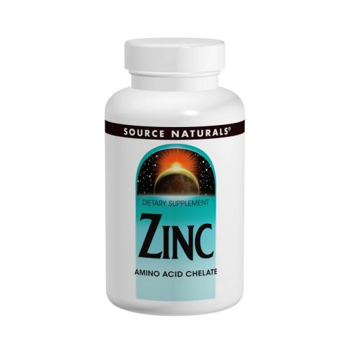 Foto 2 pulgar | 100 Comprimidos De Quelato De Aminoácidos De Zinc Supplement Source Naturals - Venta Internacional