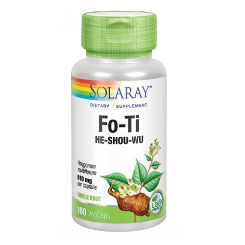 Foto 1 | Suplemento Dietético Solaray Fo-ti 100 Cápsulas - Venta Internacional
