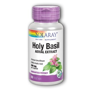 Foto 1 | Suplemento Solaray Holy Basil 60 Cápsulas Vegetariano - Venta Internacional