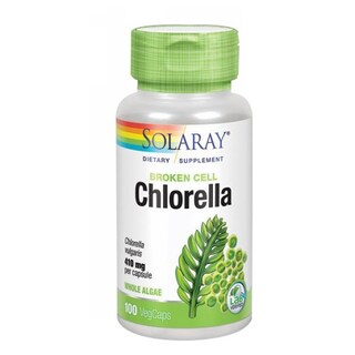 Foto 1 | Suplemento Solaray Chlorella 100 Cápsulas - Venta Internacional