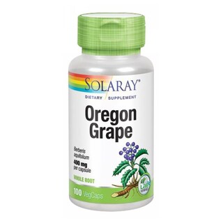 Foto 1 | Suplemento Solaray Oregon Grape 100 Cápsulas - Venta Internacional