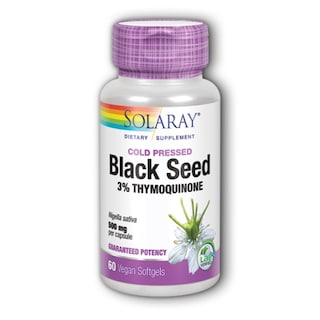 Foto 1 | Suplemento de Extracto de Semilla Negra Solaray 3% de Timoquinona 60 Softgels - Venta Internacional