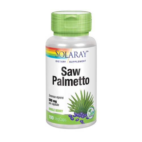 Foto 2 pulgar | Suplemento Dietético Solaray Saw Palmetto 100 Cápsulas - Venta Internacional