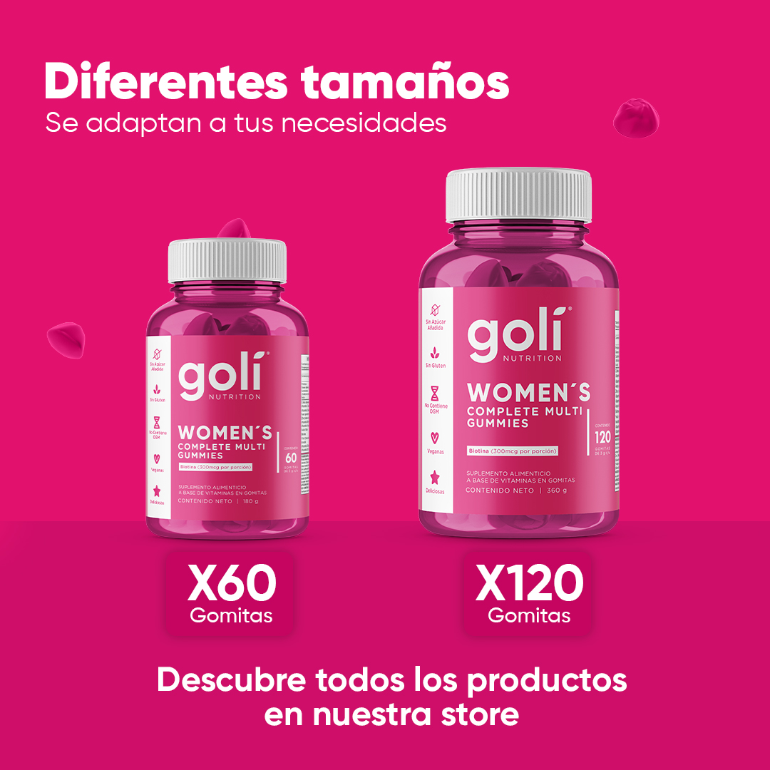Foto 7 pulgar | Suplemento Goli Nutrition Women's de 60 Gomitas