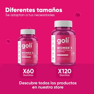 Foto 6 | Suplemento Goli Nutrition Women's de 60 Gomitas