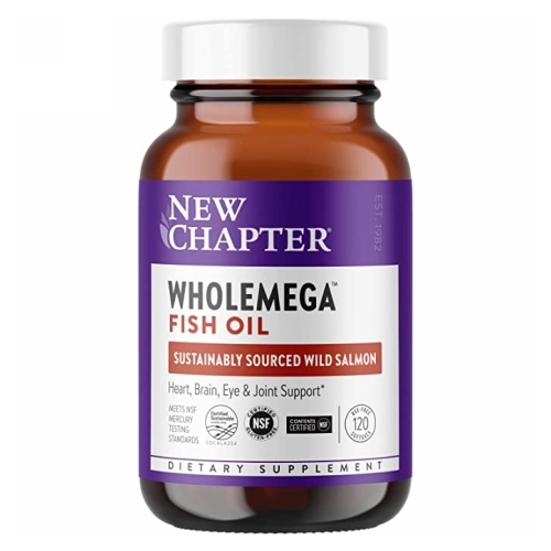 Foto 2 pulgar | Suplemento New Chapter Wholemega Fish Oil 60 Cápsulas-Venta Internacional
