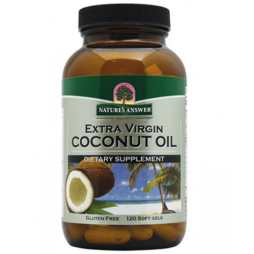 Foto 2 pulgar | Suplemento Nature's Answer Extra Virgin Coconut Oil 120 Tabletas-Venta Internacional