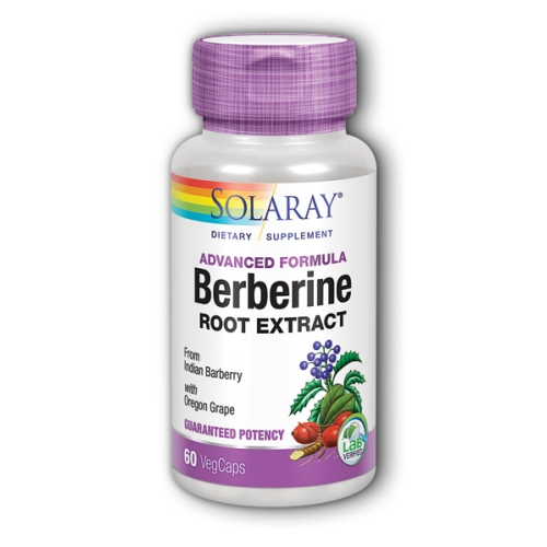 Foto 2 pulgar | Suplemento Solaray Berberine Special Formula 250 Mg 60 Cápsulas - Venta Internacional