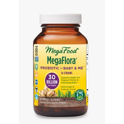 Foto 2 pulgar | Suplemento Probiótico Megafood Megaflora Baby & Me 60 Cápsulas - Venta Internacional