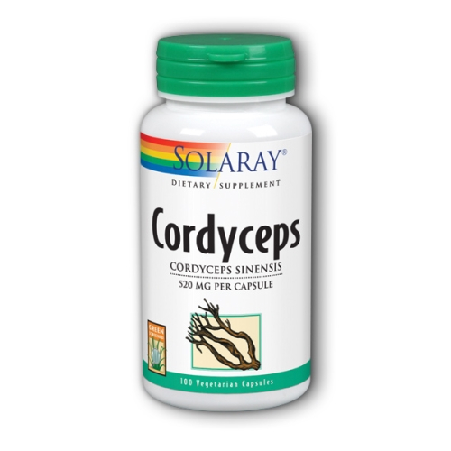 Foto 2 pulgar | Suplemento Solaray Cordyceps 100 Cápsulas - Venta Internacional